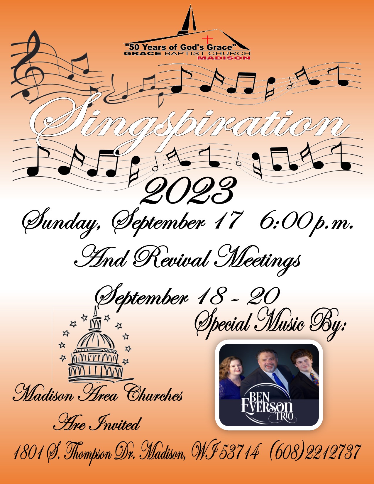 Singspiration Event